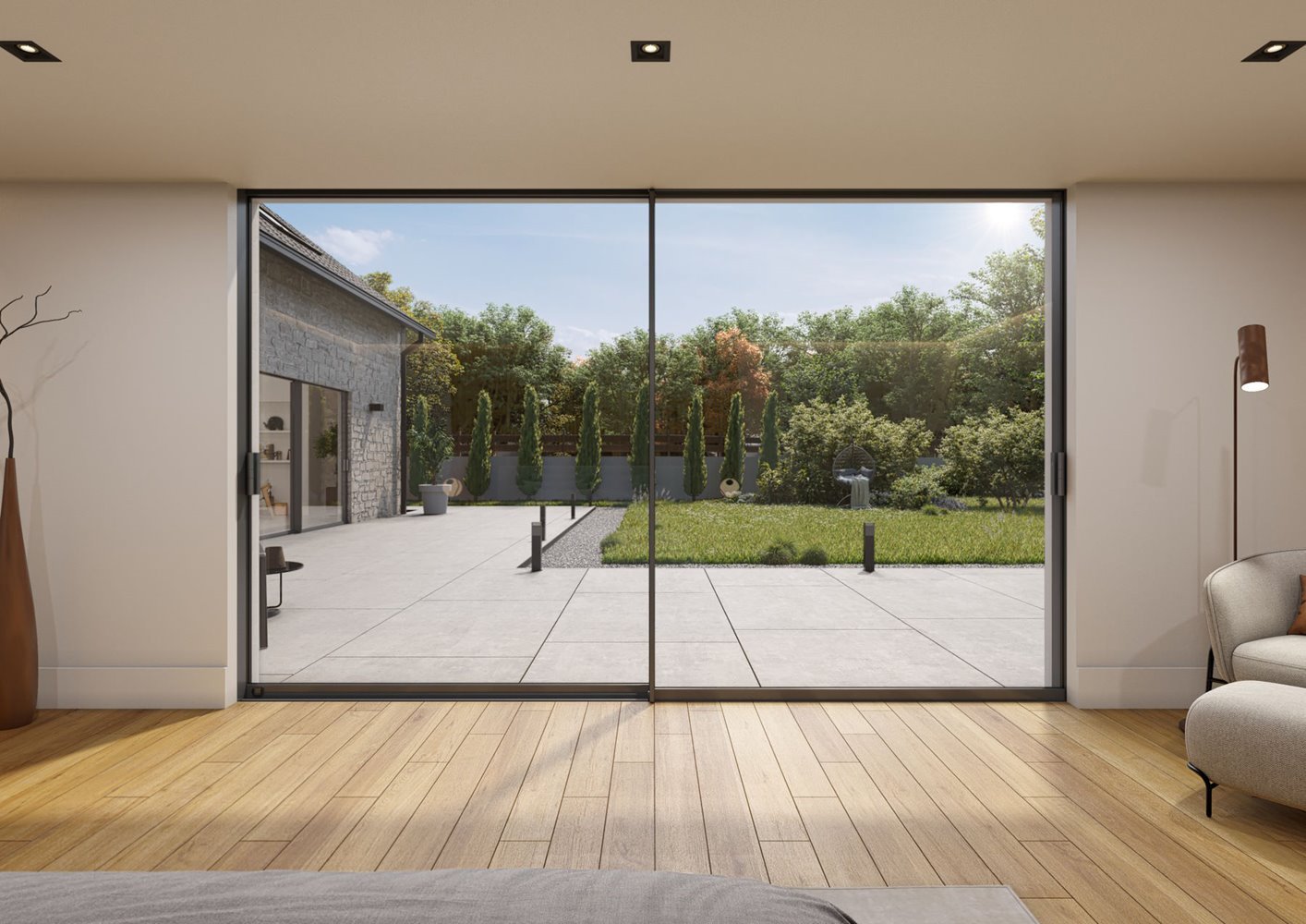 Slim Sliding Doors in Dubai