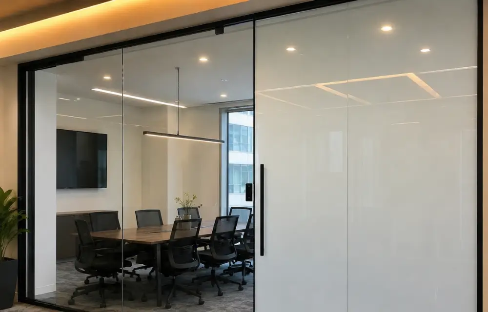 Smart Glass for Office — Design Applications