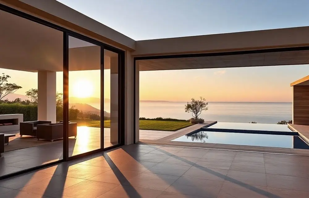 Slim Sliding Doors for Villas: Bringing the Outdoors In