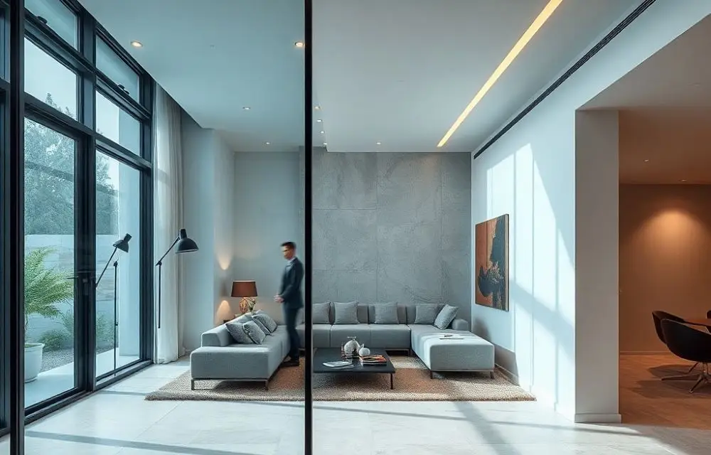 Ultra Slim Glass Partition Systems for Modern Dubai Interiors