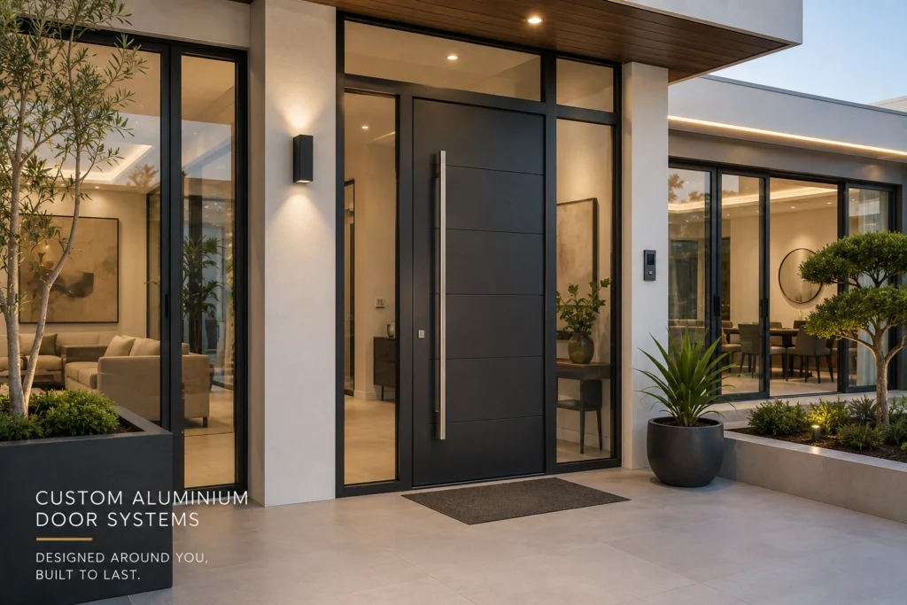 Custom Aluminium Door Systems in Dubai | Smart Glass Dubai