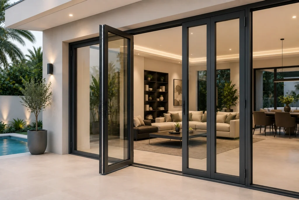 Custom Aluminium Door Systems in Dubai | Smart Glass Dubai