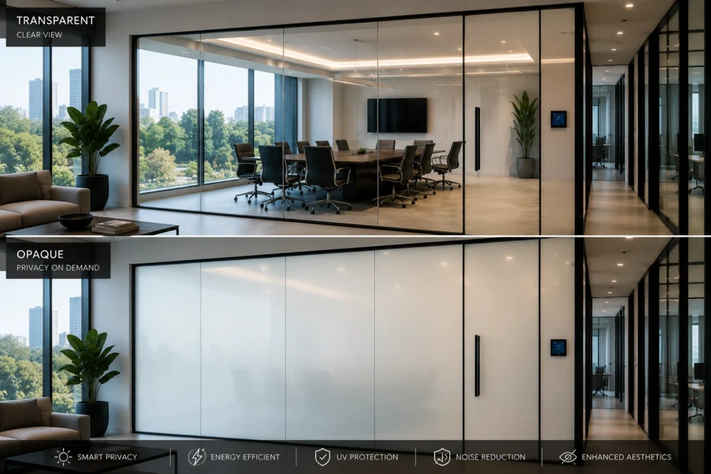 Switchable Smart Glass in the UAE: Complete Buyer's Guide