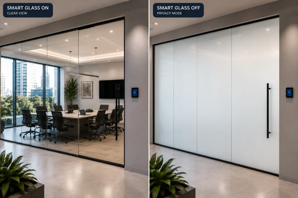 Switchable Smart Glass in the UAE: Complete Buyer's Guide